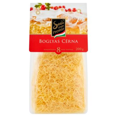 Soós Gran Premio boglyas cérna 8 tojásos durumtészta