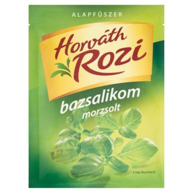 Horváth Rozi morzsolt bazsalikom