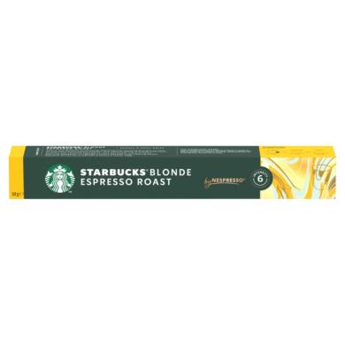 Starbucks by Nespresso Blonde Espresso őrölt pörkölt kávé 10 kapszula