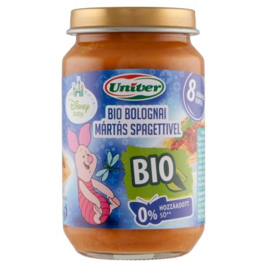 Univer bolognai mártás spagettivel bébiétel 8 hónapos kortól