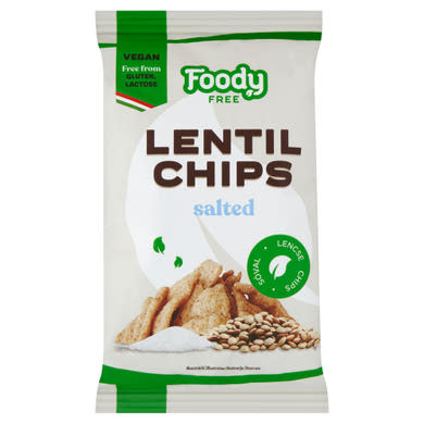 Foody Free lencse chips sóval
