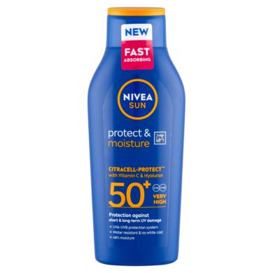 Nivea Sun Protect & Moisture hidratáló naptej FF50+