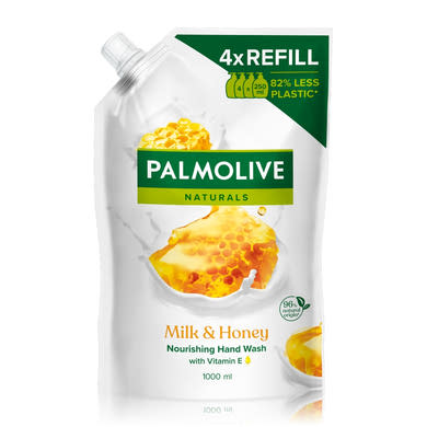 Palmolive Naturals Milk & Honey folyékony szappan utántöltő