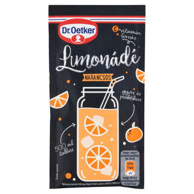 Dr. Oetker Limonádé narancsos italpor