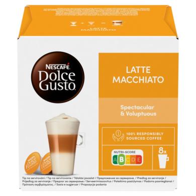 NESCAFÉ Dolce Gusto Latte Macchiato tej- és kávékapszula 8 csésze