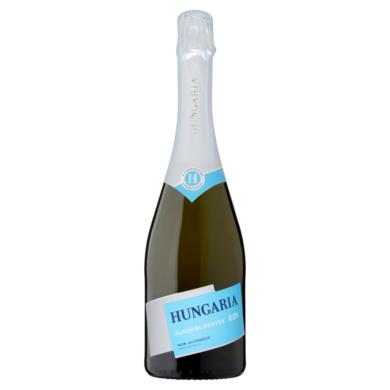 Hungaria alkoholmentesített borból készült habzó ital 0,0% 0,75 l