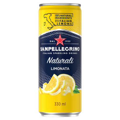 San Pellegrino citromos szénsavas ital, + betétdíj, 0,33 L