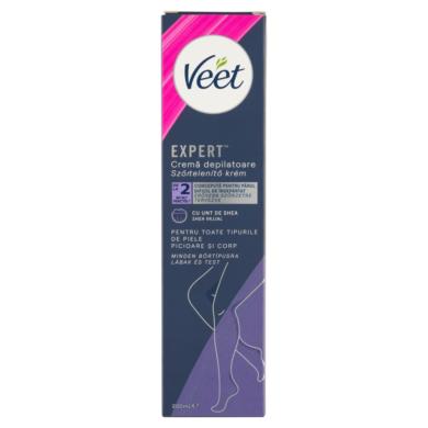 Veet Expert szőrtelenítő krém shea vajjal -