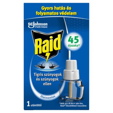 Raid szúnyogirtó utántöltő folyadék