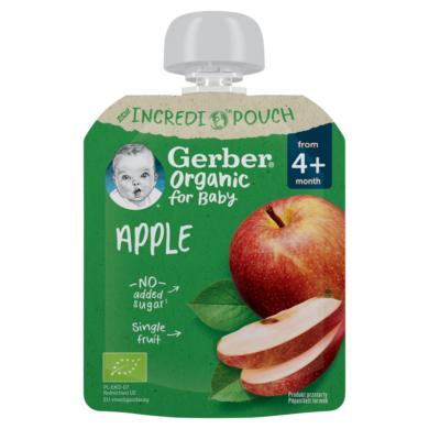 Gerber bio alma gyümölcspüré 4 hónapos kortól