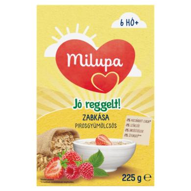 Milupa Jó reggelt! zabkása pirosgyümölcsös 6 hónapos kortól