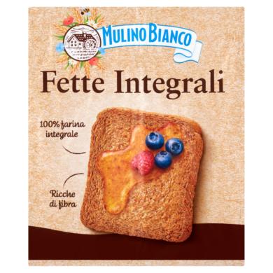 Mulino Bianco Fette Biscottate Integrali teljes kiőrlésű liszttel készült kétszersült