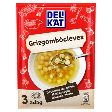 Delikát grízgombócleves