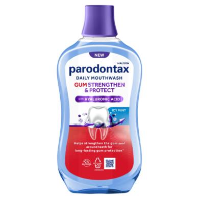 Parodontax Gum Strengthen & Protect Icy Mint alkoholmentes fluoridos szájvíz