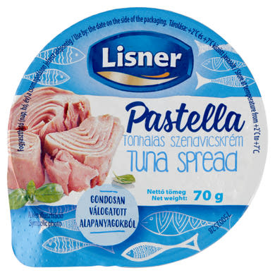 Lisner tonhalas szendvicskrém
