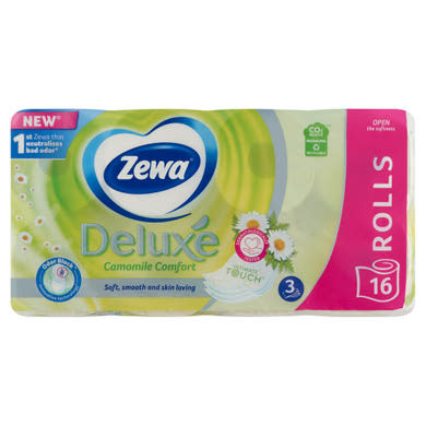 Zewa Deluxe Camomile Comfort toalettpapír 3 rétegű