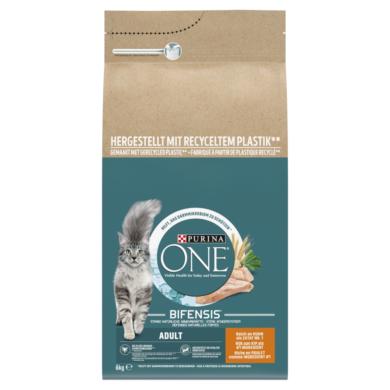 Purina One száraz macskaeledel adult csirke& gabona 6kg
