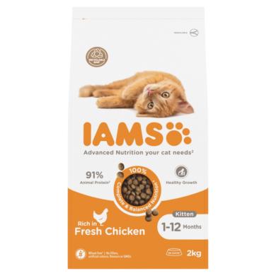 IAMS Vitality macska szárazeledel kitten csirke