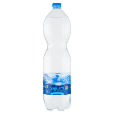 Saquaro, Szénsavas ásványvíz, + betétdíj, 1,5 L