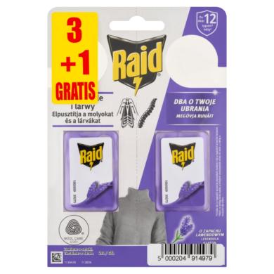 Raid molyriasztó zselé levendula illattal 4 x