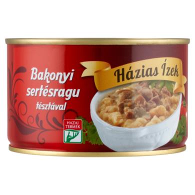 Házias Ízek bakonyi sertésragu tésztával