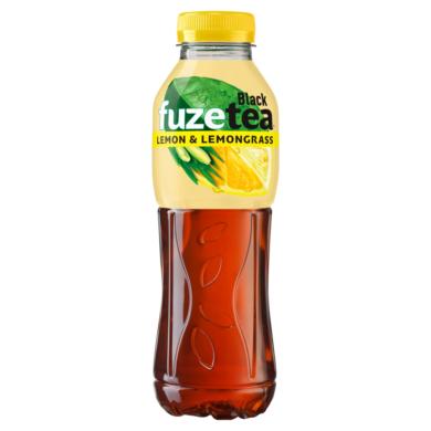 FuzeTea szénsavmentes citrom és citromfű ízű üdítőital cukorral és édesítőszerrel