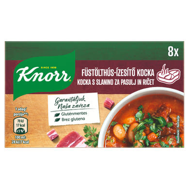 Knorr füstölthús-ízesítő kocka 8 x  (80 g)