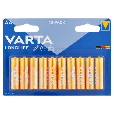 Varta Longlife AA elem 10 db