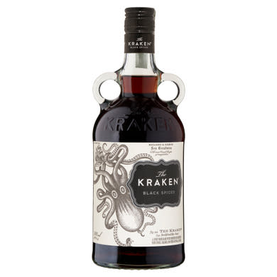 The Kraken Black Spiced rum alapú párlat 40%