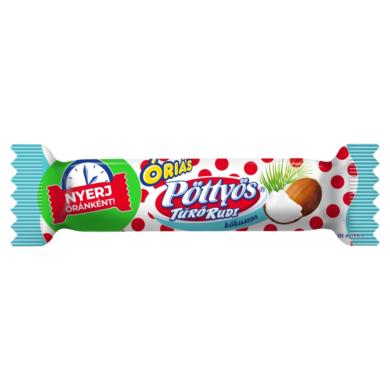 Pöttyös Óriás Túró Rudi kókuszos túródesszert tejes bevonattal