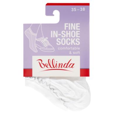 Bellinda Fine In-Shoe Fehér 35-38 Női Zokni