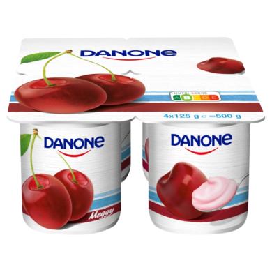 Danone Könnyű és Finom meggyízű, élőflórás, zsírszegény joghurt 4 x  (500 g)