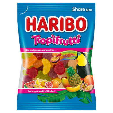Haribo Tropifrutti gyümölcsízű gumicukorka