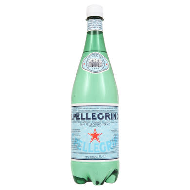 San Pellegrino szén-dioxiddal dúsított természetes ásványvíz 1 l