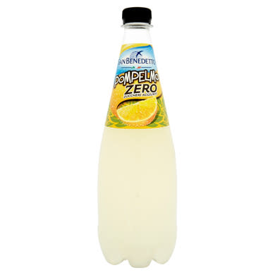 San Benedetto Zero Pompelmo grapefruit ízű cukormentes, szénsavas üdítő, édesítőszerrel