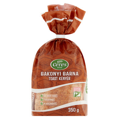 Ceres bakonyi barna toast kenyér