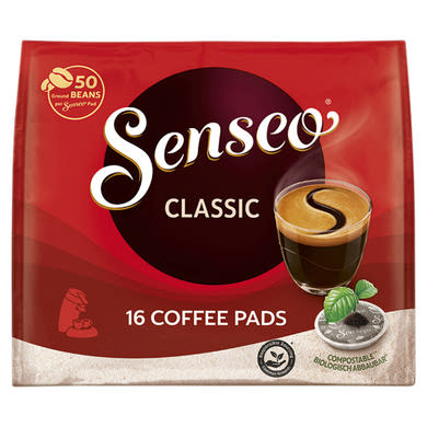 Senseo Classic őrölt-pörkölt kávé egyadagos, párnás kiszerelésben
