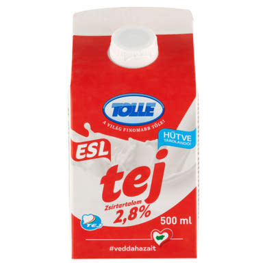 Tolle ESL félzsíros tej 2,8%