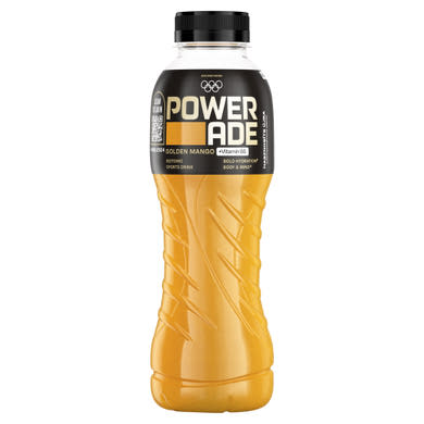 Powerade szénsavmentes, mangóízű izotóniás sportital