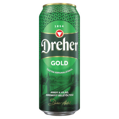 Dreher Gold minőségi világos sör 5%