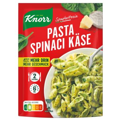 Knorr Spaghetteria tészta spenótos-sajtos-tejszínes szószban