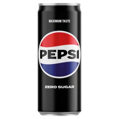Pepsi Zero colaízű energiamentes szénsavas üdítőital édesítőszerekkel