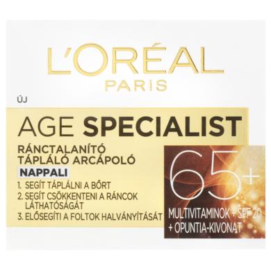 ĽOréal Paris Age Specialist ránctalanító nappali arcápoló 65 +