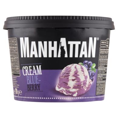 Manhattan tejszínes jégkrém és áfonyás jégkrém