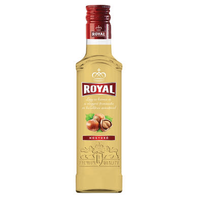 Royal mogyoró likőr 28%