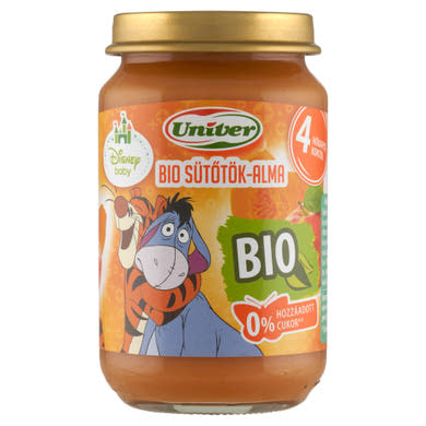 Univer sütőtök-alma bébidesszert 4 hónapos kortól