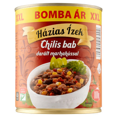 Házias Ízek chilis bab darált marhahússal