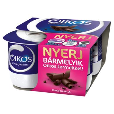 Danone Oikos Görög stracciatellaízű élőflórás krémjoghurt