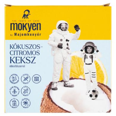 Majomkenyér kókuszos-citromos keksz édesítőszerrel