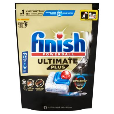 Finish Powerball Ultimate Plus All in 1 Regular mosogatógép kapszula 72 db 878,4 g